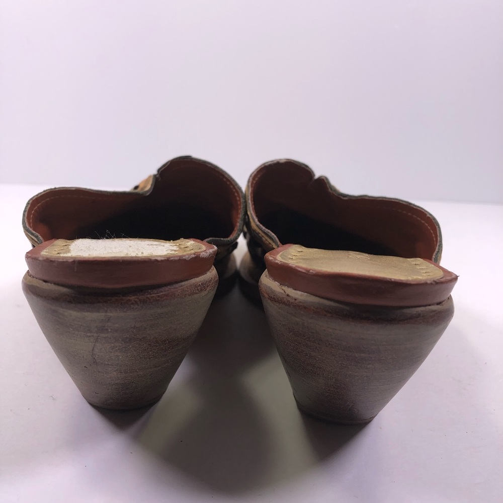 BCBGirls Western Shoes Cowboy Boots Slip-On Mules - Picture 5 of 7